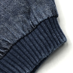 Segunda Selección - Jumper pantalón Baby Cottons Talle 6 meses jeana zul oscuro interior cuadrillé - tienda online