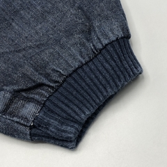 Imagen de Segunda Selección - Jumper pantalón Baby Cottons Talle 6 meses jeana zul oscuro interior cuadrillé