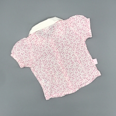 Camisola Gabriela de Bianchetti Talle 6 meses blanca cerecitas rosa cuello bordado en internet