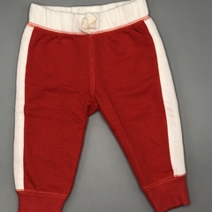 Jogging Carters Talle 3 meses algodón rojo lineas laterales blancas (sin frisa - 33 cm largo) - comprar online