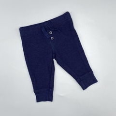 Legging Carters Talle NB (0 meses) azul - wafle - Largo 25cm