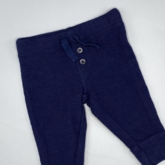 Legging Carters Talle NB (0 meses) azul - wafle - Largo 25cm - comprar online
