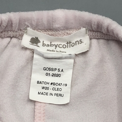 Ranita Baby Cottons Talle NB (0 meses) plush rosa claro (30 cm largo) - Baby Back Sale SAS