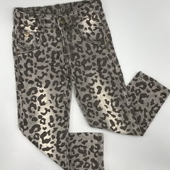 Segunda Selección - Pantalón Colloky Talle 4 años animal print gris (62 cm largo) - comprar online