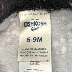 Segunda Selección - Legging OshKosh Talle 6-9 meses algodón gris oscuro florcitas estrellitas multicolor (31 cm largo) - Baby Back Sale SAS