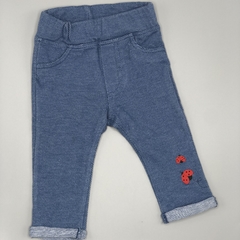 Segunda Selección - Legging Cheeky Talle XS (0 meses) símil jean - mariquitas - Largo 31cm - comprar online