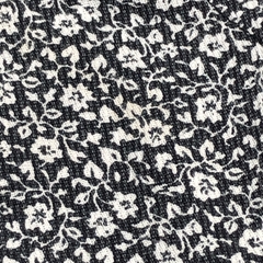 Segunda Selección - Vestido Cheeky Talle L (9-12 meses) gabardina negro mini florcitas blancas lazo - tienda online