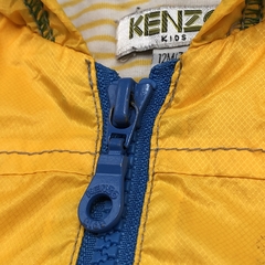 Segunda Selección - Rompevientos Kenzo Kids Talle 12 meses amrillo inteiror algodón rayas verde amarillo - comprar online
