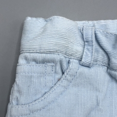 Imagen de Segunda Selección - Pantalón Baby Cottons Talle 3 meses corderoy celeste - Largo 33cm