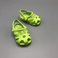 Sandalias Macys Talle 16 EUR (10cm suela) verdes goma - comprar online