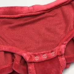 Segunda Selección - Pollerin Baby GAP Talle 3-6 meses plush rojo moño con bombachudo - tienda online