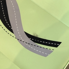 Segunda Selección - Cambiador Baby One verde rampa autos (53 cm x 82 xm) - tienda online