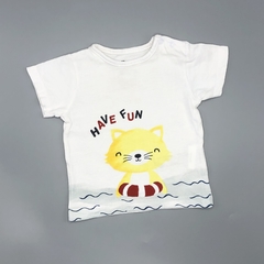 Remera Teddy Boom Talle 3-6 meses blanco - have fun