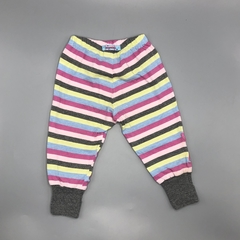 Segunda Selección - Legging Owoko Talle 3 algodón rayas multicolor estrellas (43 cm largo) en internet