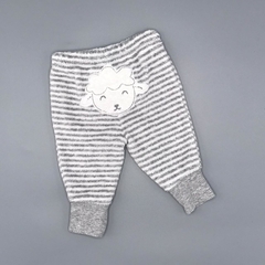 Jogging Carters Talle NB (0 meses) toalla rayas gris y blanco oveja (27 cm alrgo) - comprar online