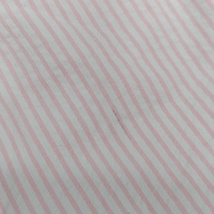 Segunda Selección - Pantalón Baby Cottons Talle 6 meses (38cm largo) tela camisa a rayas rosa en internet