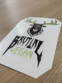 Adesivo - Bruttal Vegan