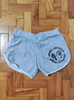 Shorts Cinza Feminino - ALF