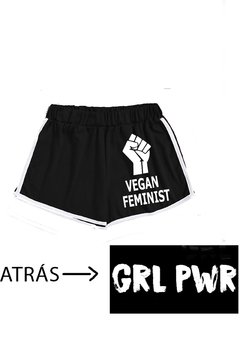 SHORTS - VEGAN FEMINIST