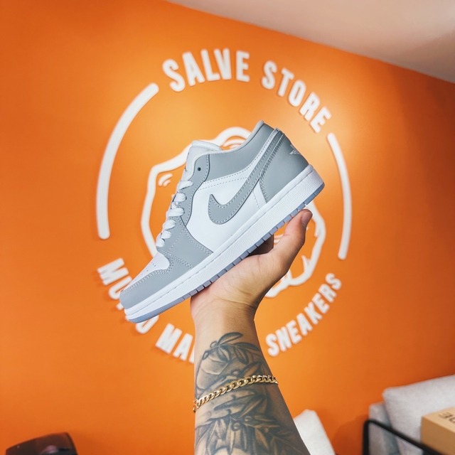 AIR JORDAN 1 LOW WOLF GREY