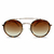 Óculos de Sol Feminino Redondo Aviador Shell - loja online