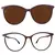Óculos 2 em 1 - 251 - Óculos Linda Menina | Óculos Feminino em Oferta Online