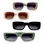 Óculos de Sol Feminino Quadrado Caju - comprar online
