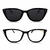 Óculos 2 em 1 - 710 - Óculos Linda Menina | Óculos Feminino em Oferta Online