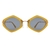 Óculos de Sol Feminino Hexagonal Boca na internet