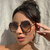 Óculos de Sol Feminino Quadrado Kelly - comprar online