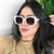 Óculos de Sol Feminino Quadrado Brena - comprar online