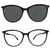 Óculos 2 em 1 - 251 - Óculos Linda Menina | Óculos Feminino em Oferta Online