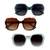 Óculos de Sol Feminino Hexagonal Emma - comprar online