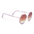 Óculos de Sol Feminino Hexagonal Edi - comprar online