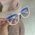 Óculos de Sol Feminino Quadrado Gatinho Eloa - comprar online