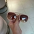 Óculos de Sol Feminino Hexagonal Perola - comprar online