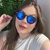 Óculos de sol Feminino Redondo Hyde na internet