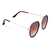 Óculos de Sol Feminino Hexagonal Suzana na internet
