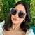 Óculos de Sol Feminino Quadrado Eloise - comprar online