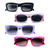 Óculos de Sol Feminino Quadrado Retrô Violeta - comprar online
