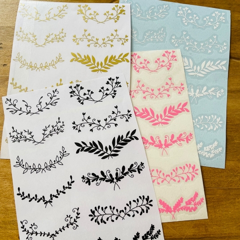 V - COD086 - HOJITAS VARIAS - 15X20CM