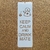 M - KEEP CALM AND DRINK MATE - 10x30cm - SW40