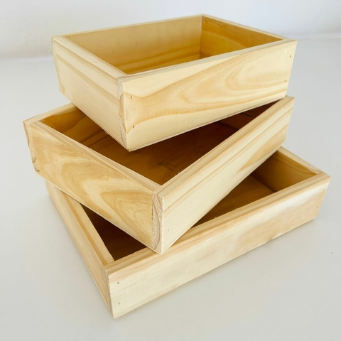 Bandeja rectangular de bambú con tapa. 25x19cm.