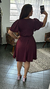 Imagem do MHP 7859 - Vestido Bruna Envelope Marsala