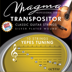 GCT-Y10 ENCORDADO TRANSPOSITOR PARA GUITARRA CLÁSICA YEPES TUNING 10C