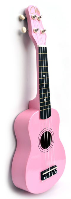 MK20RSB UKELELE SOPRANO ROSA BRILLANTE CON FUNDA - comprar online