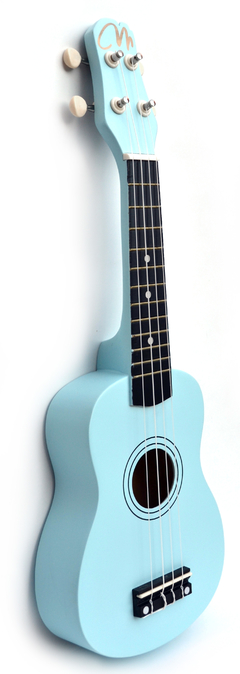 MK20AM UKELELE SOPRANO AZUL MARINO MATE CON FUNDA - comprar online