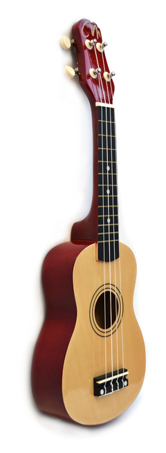 MK20NTB UKELELE SOPRANO NATURAL BRILLANTE CON FUNDA - comprar online