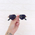 Óculos lina dourado lente preta - comprar online