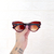Óculos lucy 2.0 marrom - comprar online